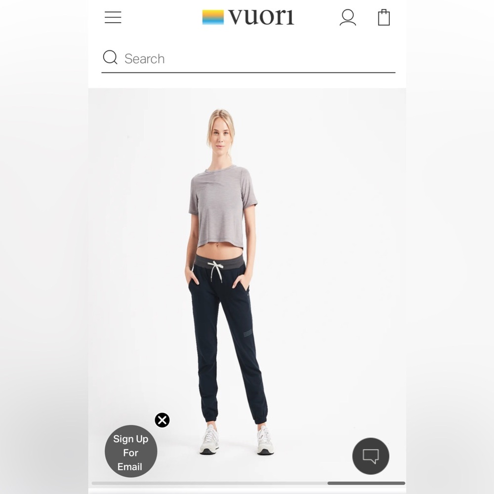 Vuori Navy Laguna Lounge Pants XS